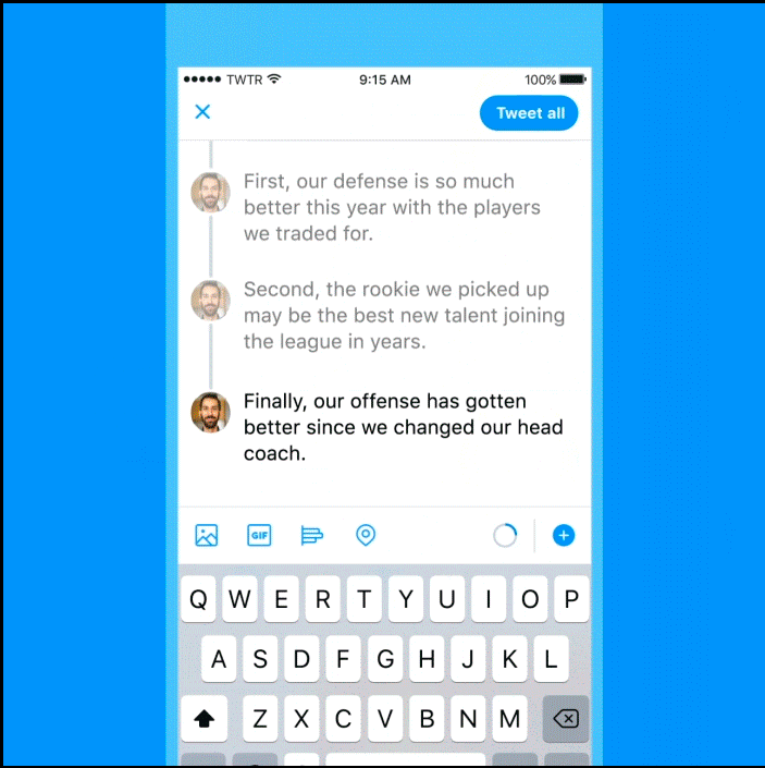 Twitter Has A New 'Thread' Function To Organize Your Tweetstorms